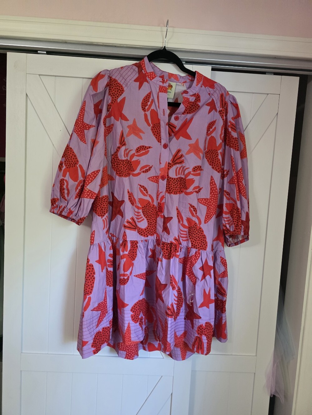 Farm Rio Lobster Minidress - Picture 6 of 7